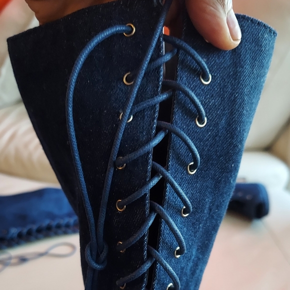 BLACK FRIDAY SALE- Thigh high Boots - Picture 2 of 5